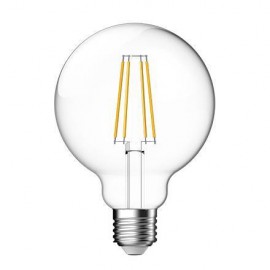 LED Lamp Fill G95 7W E27 2700K Clear Tungsram 