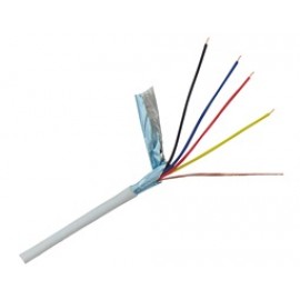 Alarm cable sheathed 4x0.22mm² 
