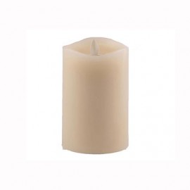Aroma Led Pillar Candle Smooth Ivory 13cm 