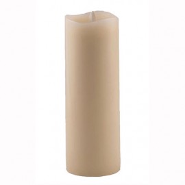 Aroma Led Pillar Candle Smooth Ivory 23cm 