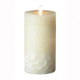 Aroma Led Pillar Candle Seashell 18cm 