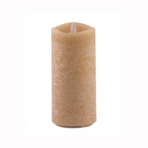 Aroma Led Pillar Candle Honey 18cm