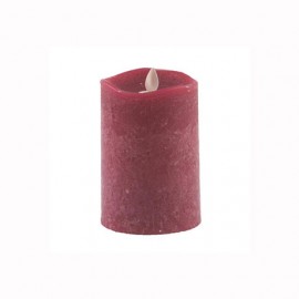 Aroma Led Pillar Candle Artisan Berry 13cm 