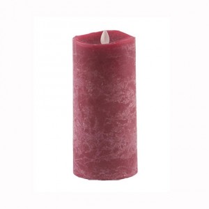 Aroma Led Pillar Candle Artisan Berry 18cm