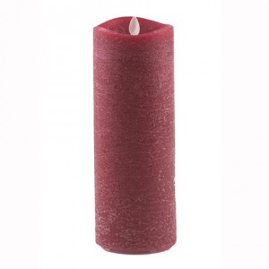 Aroma Led Pillar Candle Artisan Berry 23cm