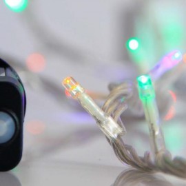 Line of 240 Led M/F Transparent cable Multi-color Pal 