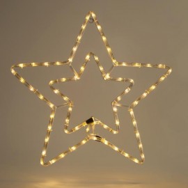 Star Double Light Tube IP44 M/F Warm 