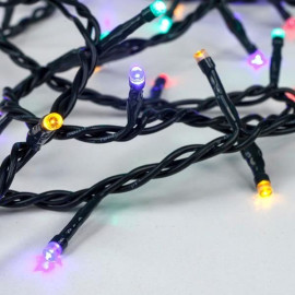 Σειρά 300 LED 3 mm 31 V — Χρωματιστά LED, Πράσινο PVC Καλώδιο, 8 Προγράμματα, IP44 