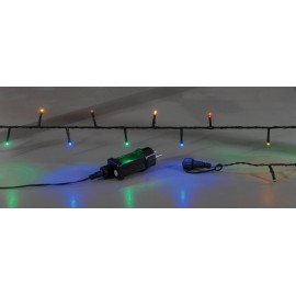 Line of 180 Led M/F Green cable Multi-color 