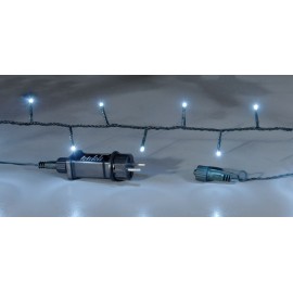 Line of 400 Led (10x40) Green cable Cool 