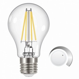 Λάμπα Α60/E27/9W/Διάφανη/Dimmable  6500K Enjoy