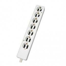 Multi-socket 7 plugs Without switch & Cable 