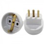 3 Poles Adapter Earth Socket