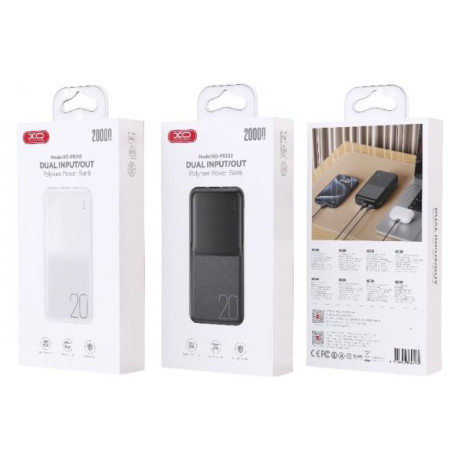 Powerbank 20000mAh PR252 Μαύρο
