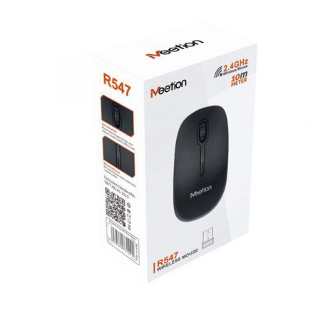 Ασύρματο Ποντίκι Μαύρο 2.4G MT-R547 Meetion