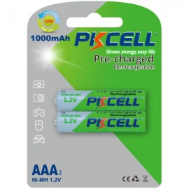 Μπαταρίες Επαν/νες 1000mA 3A Pkcell (2τμχ.) 