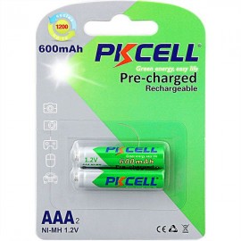 Rechargeable Batteries 1,2V AAA Pkcell (BLISTER 2 pieces) 