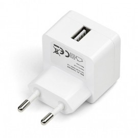 Φορτιστής USB 2.1Α 220V-5V Λευκό 