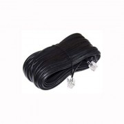 Telephone Extension Cable 6P4C (line's) 5m Black