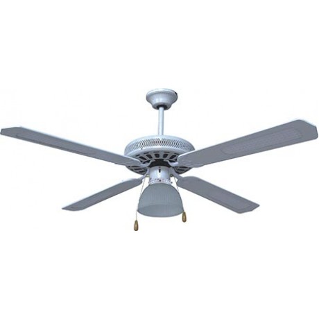 Ceiling Fan with 1 Light 70W White (1138)