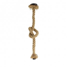 Hanging rope lamp E27 150 cm 