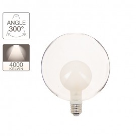 Λάμπα Led Σφαίρα 2πλο Γυαλί Ε27-G9 1,5W 4000Κ 180lm 