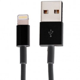 Καλώδιο Φόρτισης USB iPHONE/iPAD 1m Μαύρο 