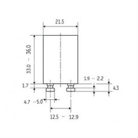 Starter για Λάμπα Φθορίου 4-65W Tungsram 