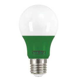 Led Lamp A60 Ε27/3,5W (all) Green Enjoy 