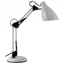 Office Drawing Lamp with Base E27 White 