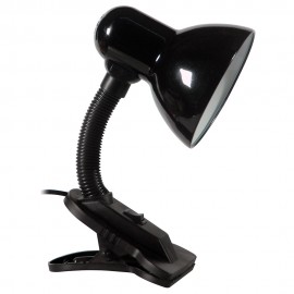 Office Lamp with Latch Black E27 