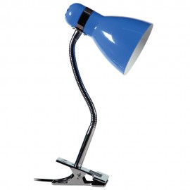Office Lamp with Latch Blue E27 