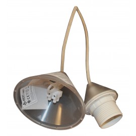 Suspension With Lamp Holder E27 Transparent 