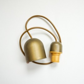 SUSPENSION WITH Lamp Holder E14 GOLD 