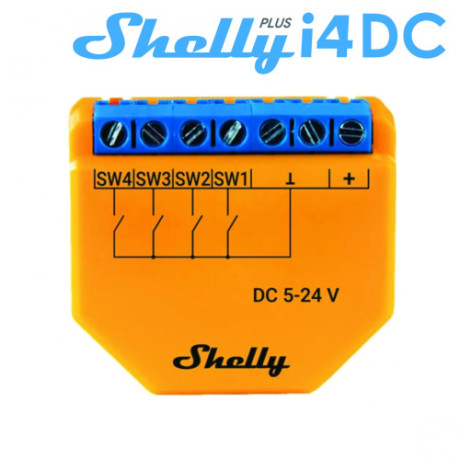 Shelly Plus i4- WiFi Controller & Bluetooth