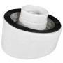 Armature base porcelain E27 convex with rubber