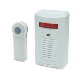 Remote Doorbell AC 75m LED FLASH 