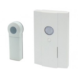 Remote doorbell AC 80m LED 