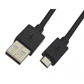 Charging USB Cable Type Android Black 1,0 m 