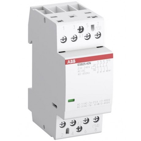 Ρελέ Ισχύος 25A 4Nο 2 Στοιχείων 230V Abb