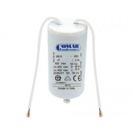 Permanent Operation Capacitor with Cable 10μF 450V 