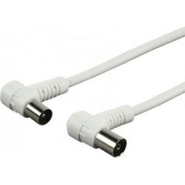 TV Pal Cable Angled 1,5m White 